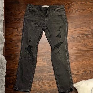 Hollister Black Athletic Skinny Jeans men’s 34x32